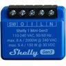 Shelly 1 Mini Gen3 interruttore elettrico Interruttore intelligente 1P Blu