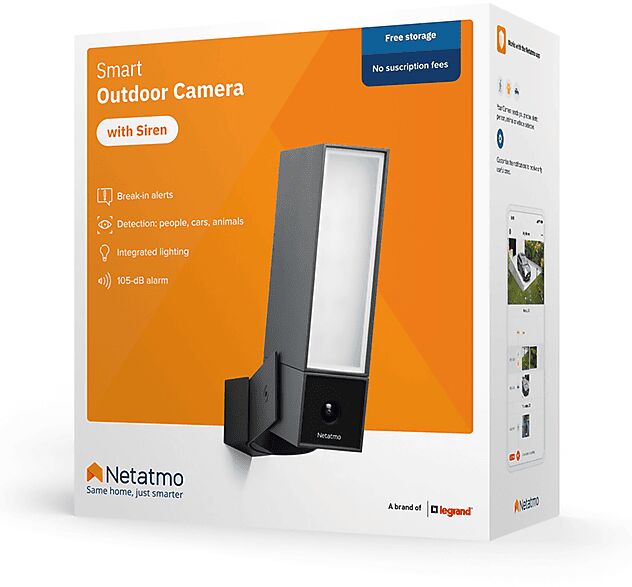 NETATMO VIDEOCAMERA SORVEGLIANZA  Outdoor Camera With Siren