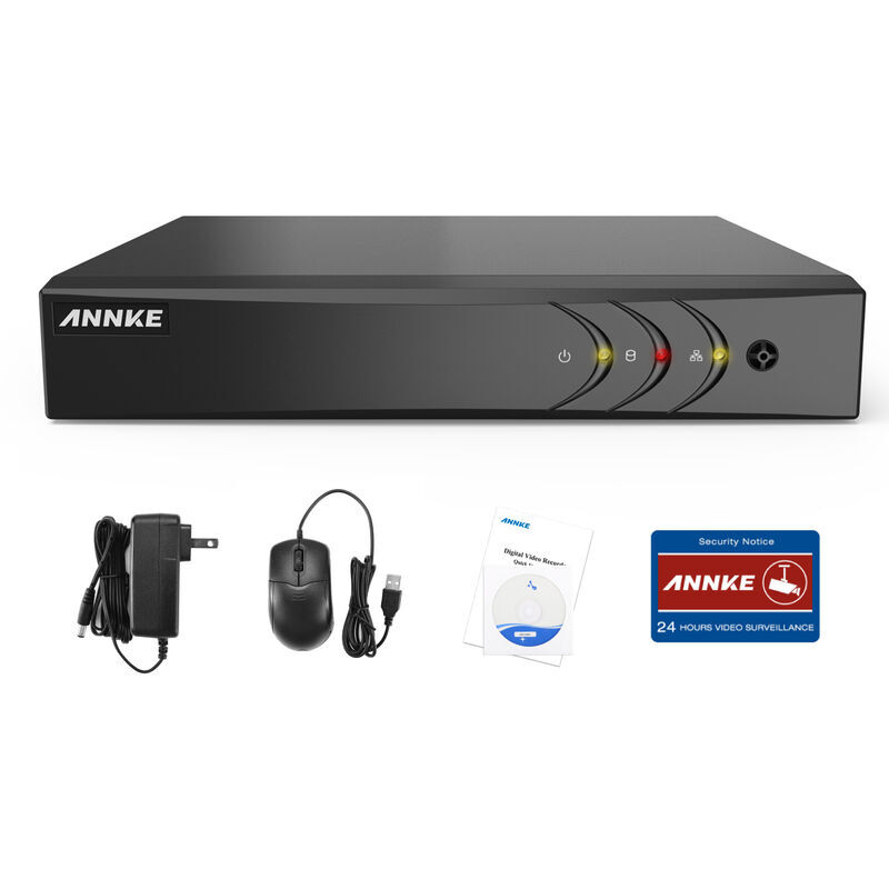 ANNKE DVR 4-in-1 1080P lite a 4 canali supporta analogico, AHD, TVI e IPC,