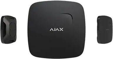 Ajax FIREPROTECT Rivelatore antifurto antincendio Nero wireless con sensore di temperatura