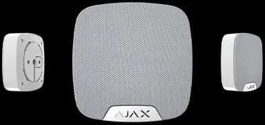 Ajax HOMESIREN 8697 Sirena antifurto per interni Bianca wireless con indicazione di stato inserito/disinserito