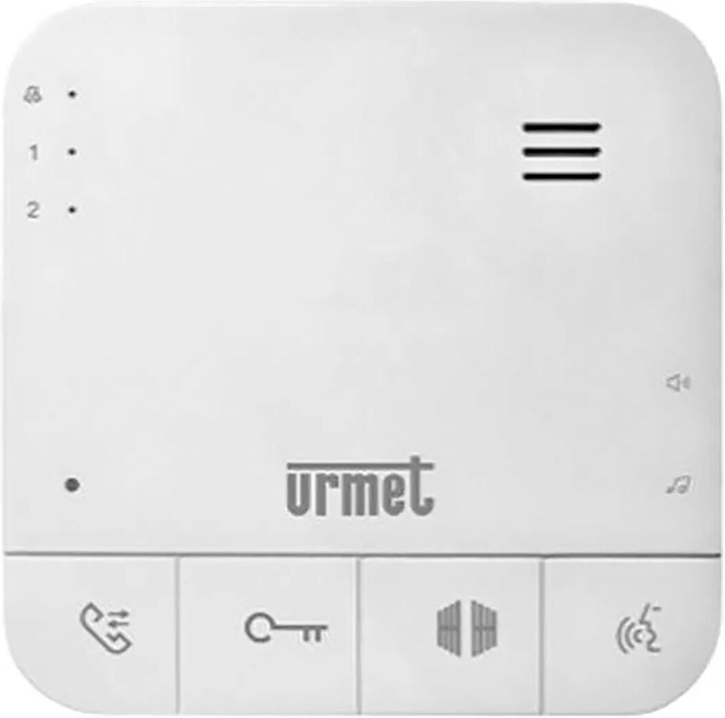 URMET Citofono  Soft Touch Viva-Voce Intercomunicante Per Kit 1726/11 E 1726/12