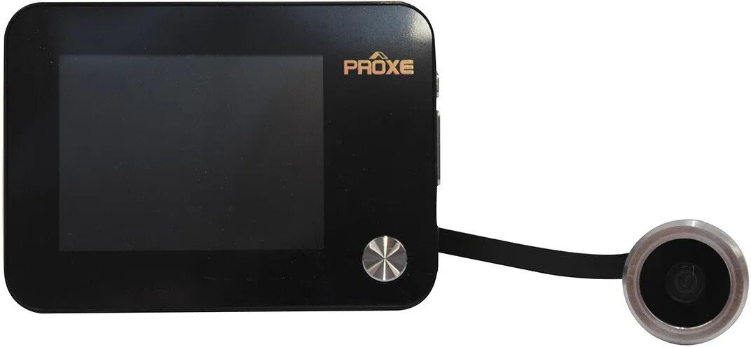 PROXE Spioncino Digitale Compatto  Nero Pannello Lcd 3.5'' Tft Telecamera 1,3 Megapixel