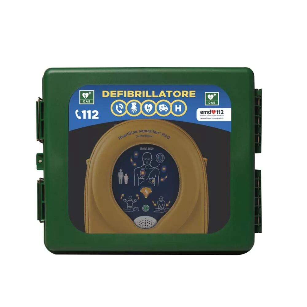 ARKY RUGGED &ndash; Armadietto impermeabile per defibrillatori con allarme a batteria