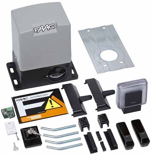 Faac Delta 3 Kit  230v Automazione Cancello Kit Scorrevole 900kg Delta3 Motore 741 E Z16 - 105630445