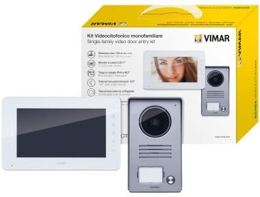 Vimar Kit Videocitofonico Monofamiliare Con Monitor 7 Pollici