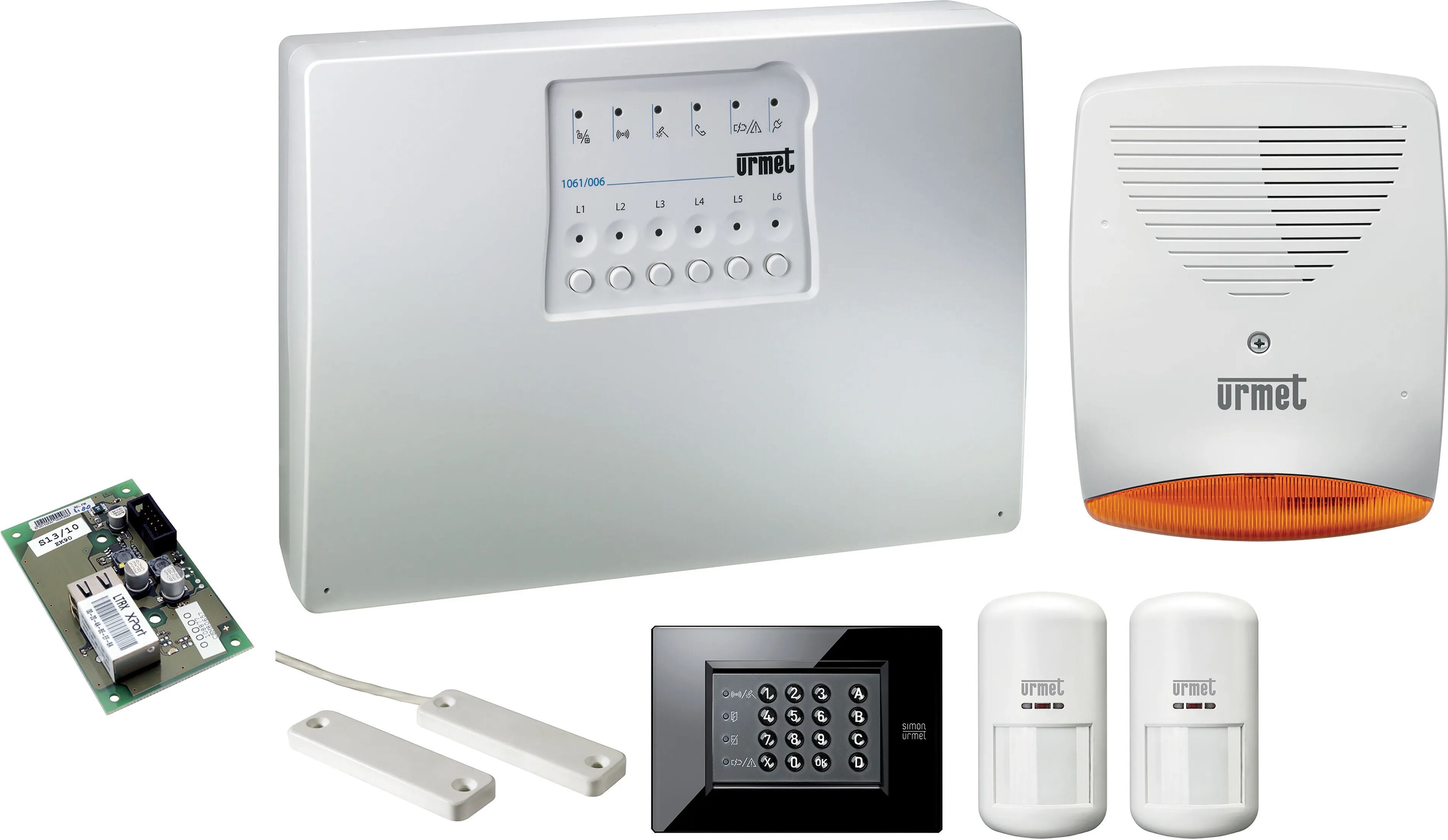 Urmet KIT ALLARME CASA SECURITY  6 LINEE E 4 ZONE CON GESTIONE VIA APP