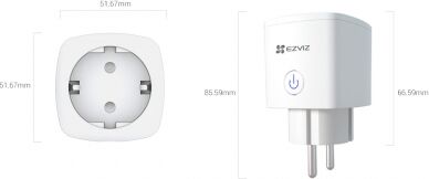 Ezviz ez-cs-t30-10a-eu smart plug 2.4ghz wifi energy saving