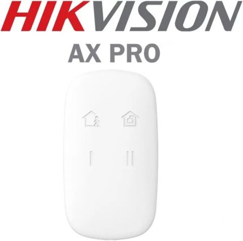 Hikvision ax pro ds-pkf1-we telecomando via radio 4 tasti rolling c...