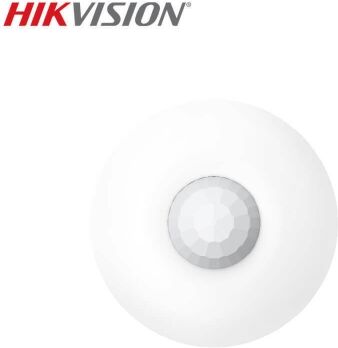 Hikvision ds-pdcl12-eg2-we ax pro rivelatore pir a soffitto 360 gra...