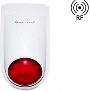 Homcloud Sirena luminosa senza fili a radio frequenza outdoor (wl-rfsls)