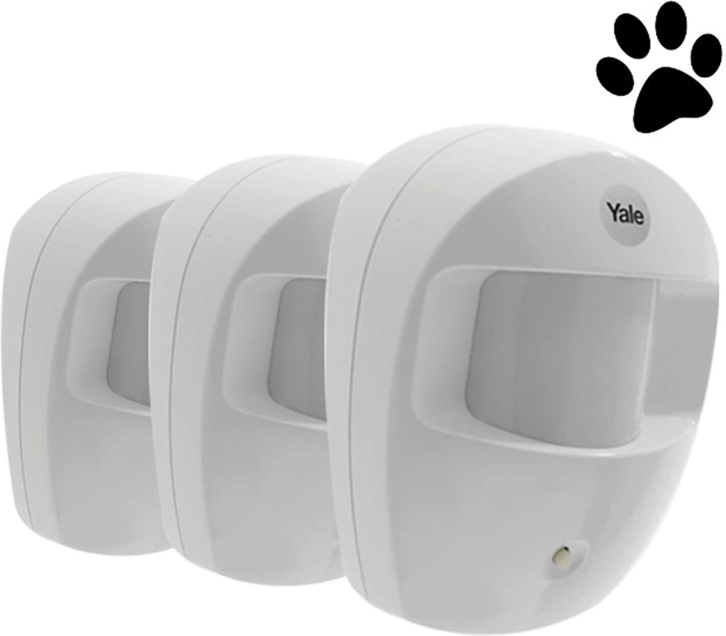 Yale Smart Home - bewegingsensor huisdiervriendelijk SR-PETPIR (3-pack)