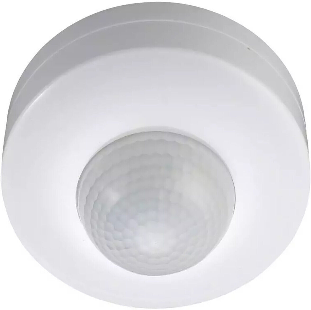 BES LED Bewegingssensor - Viron Anky - Opbouw Rond - Mat Wit - Kunststof - 360°