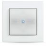 Homematic IP Smart Home schakelschakelaar voor merkschakelaar, met signaallamp, schakelt apparaten in Smart Home ook via de app, 1520A0