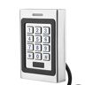 ASHATA RFID deuropener codeslot, waterdicht deur toegangscontrolesysteem toegangscontrolesysteem, RFID-kaarten veiligheid deur toegangscontrole metalen deuropener wachtwoord code