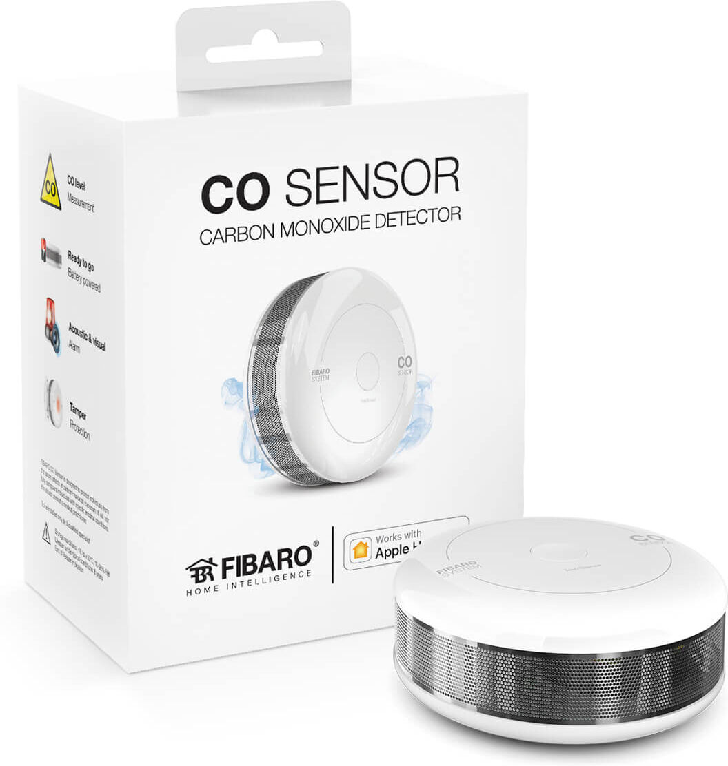 Fibaro koolstofmonoxide melder (voor Apple HomeKit)