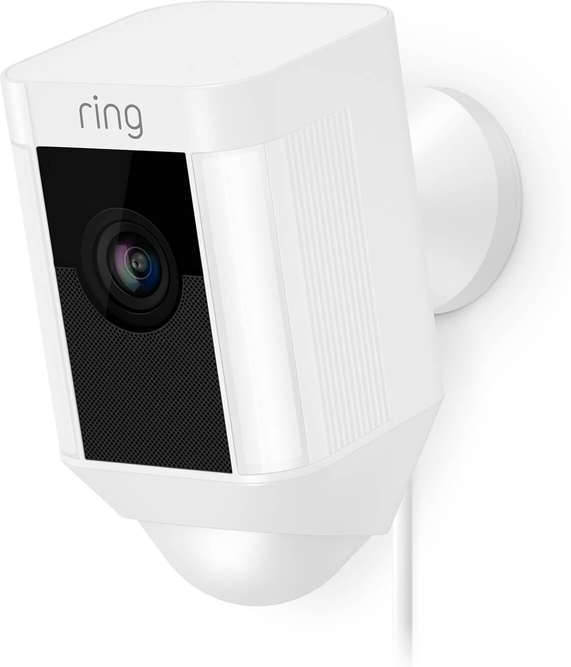 Ring Spotlight Camera bedraad - wit