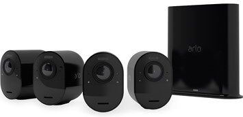 Sony Ericsson Arlo Ultra V2 Svart - 4-pack