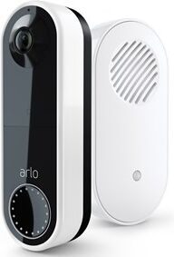 Sony Ericsson Arlo Essential Video Doorbell Wire-Free White & Chime V2