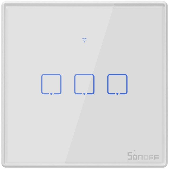 Sonoff Interruptor Inteligente Wifi + Rf 433 Sonoff T2