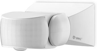 Gsc Sensor De Movimento Pir Branco 220v C/ 2 Sensores 180º/360º (ip65) Branco - Gsc