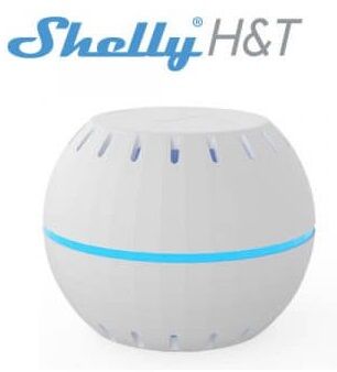 Shelly Monitor Ambiental De Temperatura E Humidade (branco) - Shelly H&t