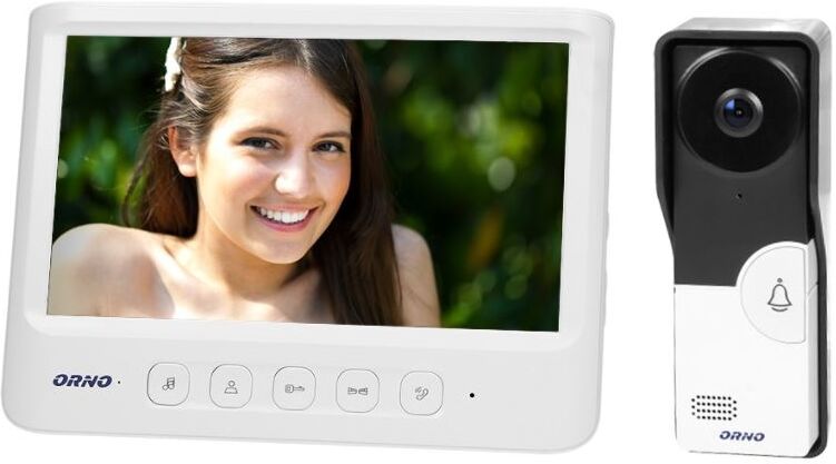 Orno Video Porteiro 7" Imago 7 Cores Ir (branco) - Orno