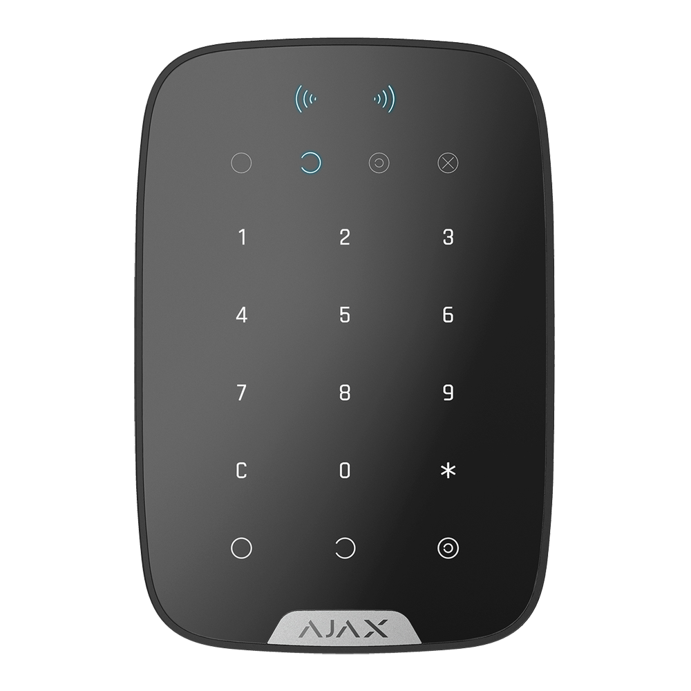 Ajax Teclado De Segurança Independente Wireless C/ Leitor (preto) - Ajax