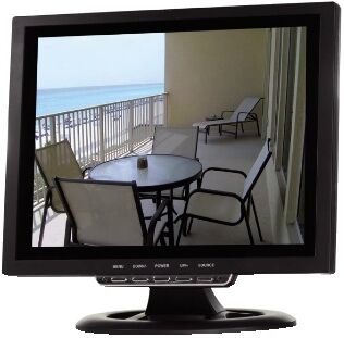 Default Monitor Digital Lcd-tft Audio 12" 16:9 / 4:3 Com Comando