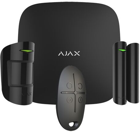 Ajax Kit Alarme Profissional S/ Fios Gsm Anti-intrusão (preto) - Ajax