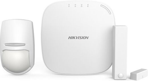 Hik Vision Kit Alarme Profissional S/ Fios Gsm Anti-intrusão (branco) - Hikvision