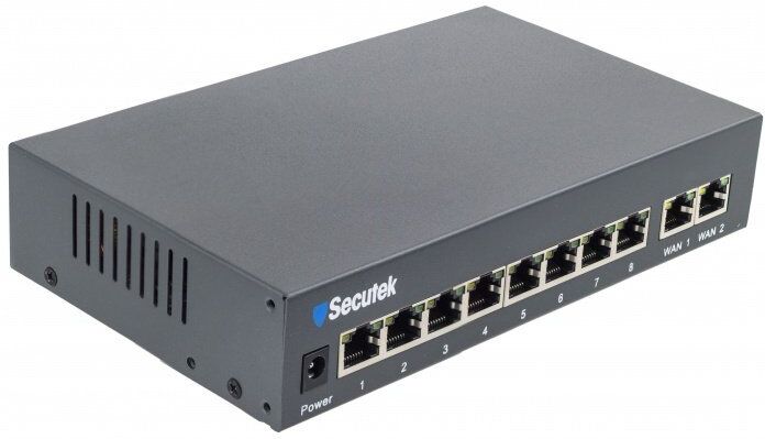 Secutek Comutator PoE Secutek SLG-RT812 10 port