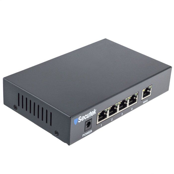 Secutek Switch PoE Secutek SLG-RT411 - 5 porturi