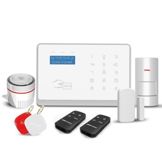 Secutek Alarmă de casă Secutek WM3FX cu GSM și WiFi