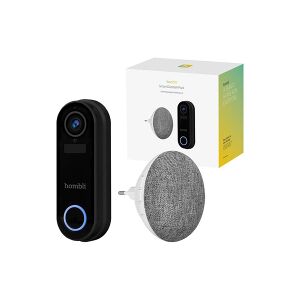 Hombli Smart Doorbell + Chime 2   1080p   svart