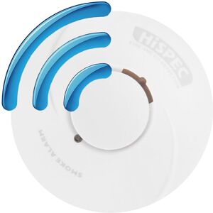 Radio-Interlinked Sealed Battery Powered Smoke Alarm Hispec rf Pro Range