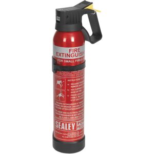 Fire Extinguisher 0.6kg Dry Powder - Disposable SDPE006D - Sealey