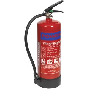 Fire Extinguisher 6kg Dry Powder SDPE06 - Sealey