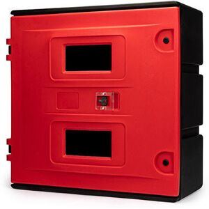 Risk Assessment Products Tall Double 6-12kg Fire Extinguisher Box With Break Glass Access