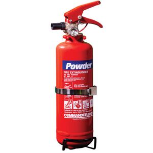 Checkfire Commander EDGE 1kg ABC Dry Powder Fire Extinguisher