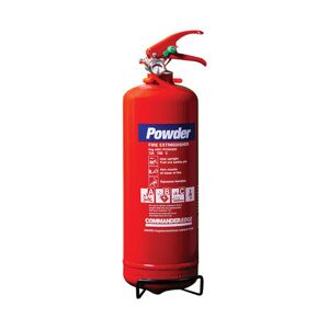 Checkfire CommanderEDGE 2kg ABC Dry Powder Fire Extinguisher