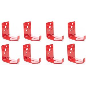 Haopeuk Pack of 8 Universal Fire Extinguisher Holders, Fire Extinguisher Brackets and Brackets Up to 20 Pounds