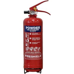 Van Fire Extinguisher - 2kg Powder Fire Extinguisher - FireShield