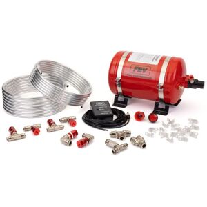 FEV F-TEC 3.5 Litre Electrical Fire Extinguisher Kit - Alloy Bottle