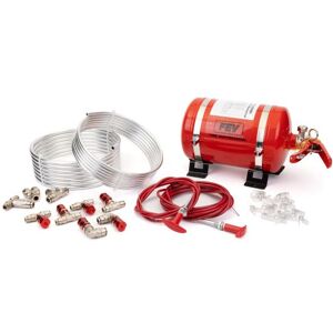 FEV F-TEC 3.5 Litre Mechanical Fire Extinguisher Kit - Alloy Bottle