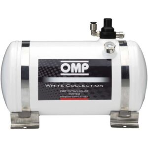 OMP White Collection Electrical Fire Extinguisher System - 4.25 Ltr