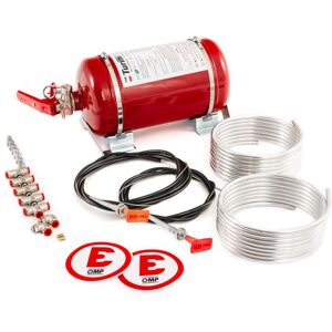 OMP Sport Mechanical 4.25 Ltr Fire Extinguisher Kit