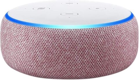 Refurbished: Amazon Echo Dot 3rd Gen (C78MP8/D9N29T) - Plum Fabric, A