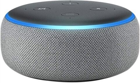 Refurbished: Amazon Echo Dot 3rd Gen (C78MP8/D9N29T) - Heather Grey, B