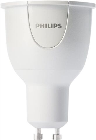 Refurbished: Philips Hue Personal White and Color, 6.5W (1 x GU10), A